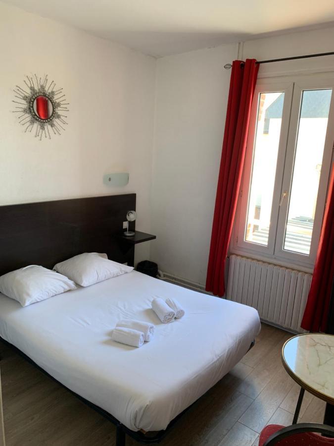 Hotel Le Cosy Riva Bella Ouistreham Bagian luar foto