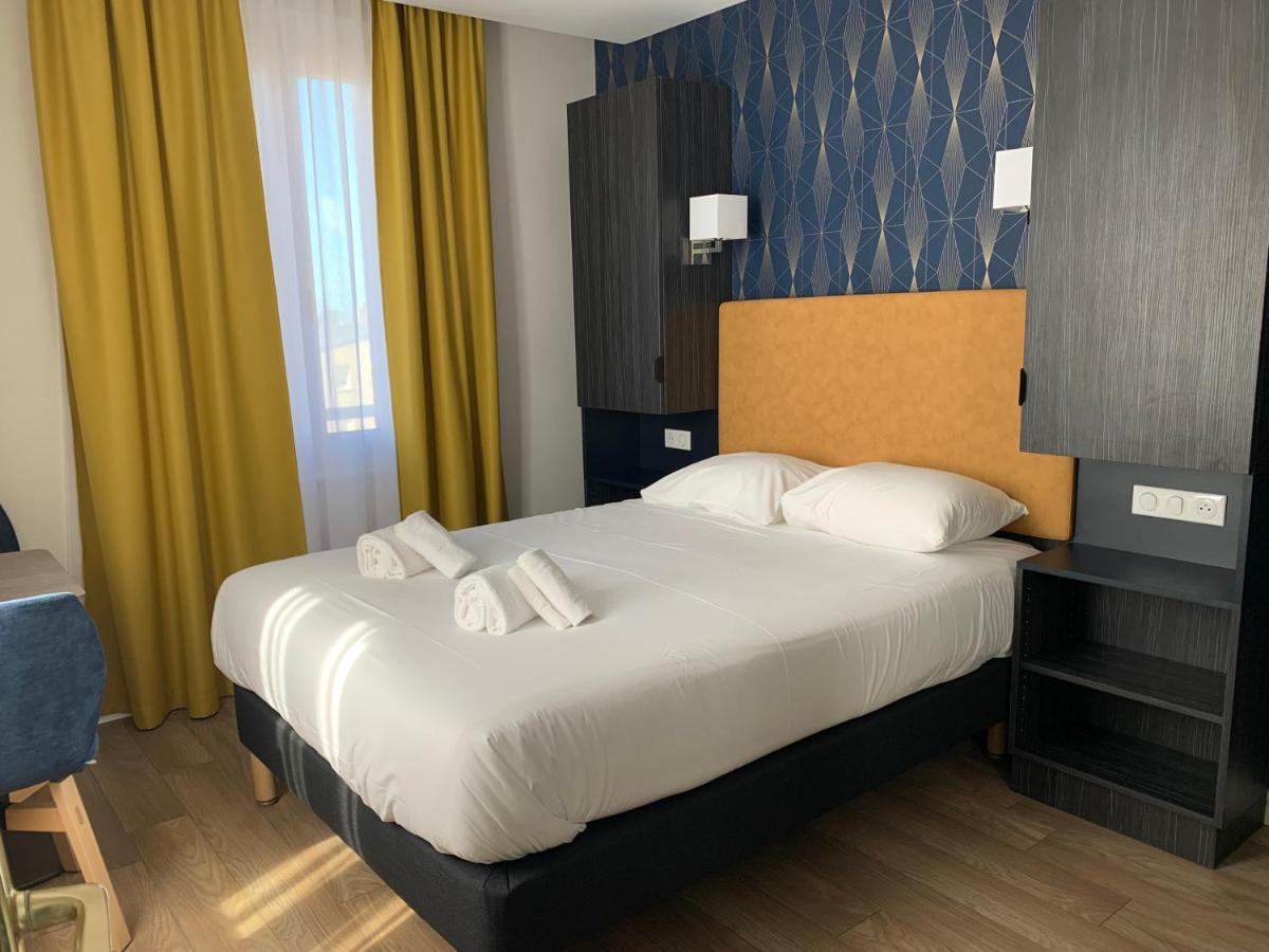 Hotel Le Cosy Riva Bella Ouistreham Bagian luar foto