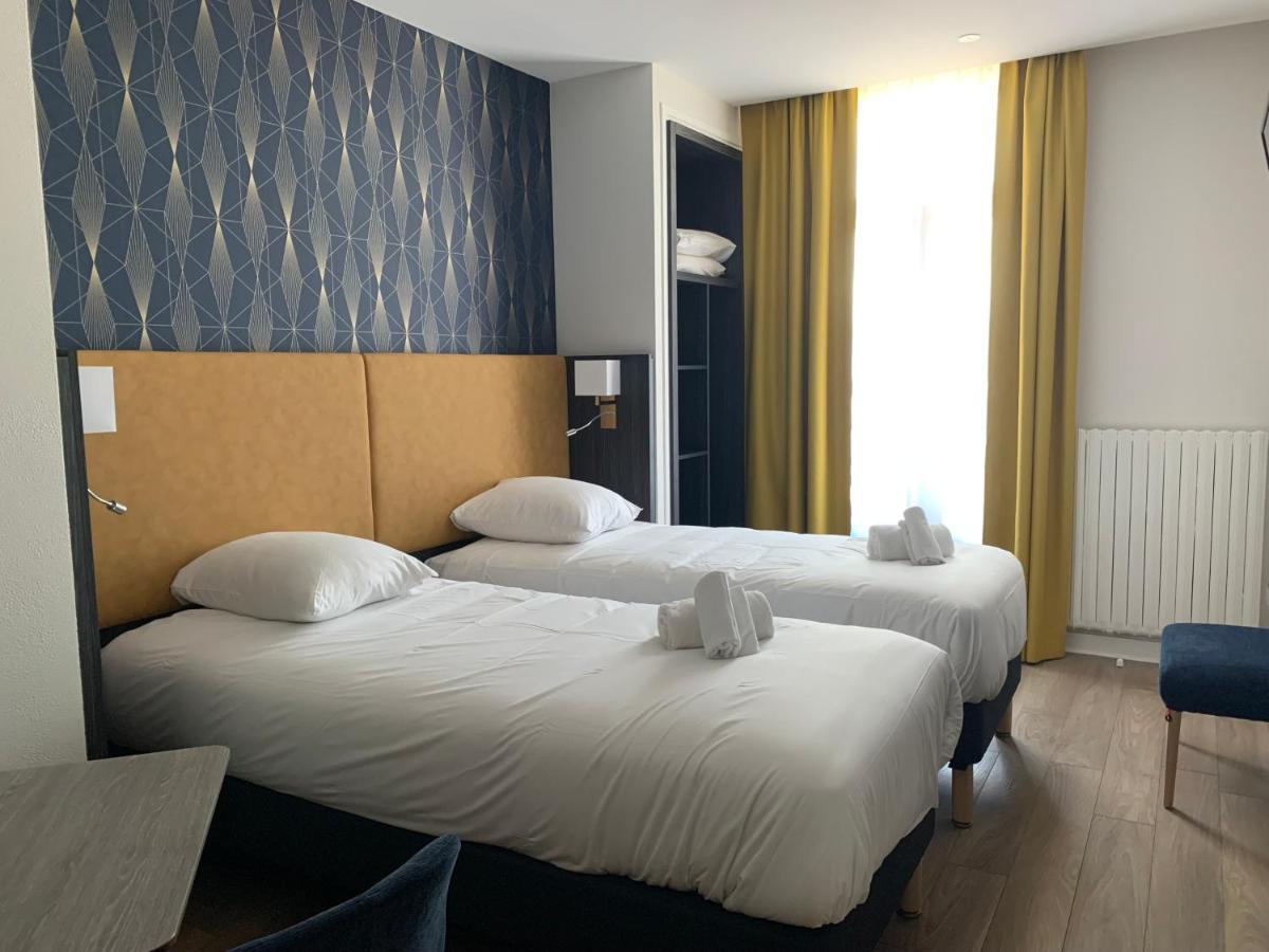 Hotel Le Cosy Riva Bella Ouistreham Bagian luar foto