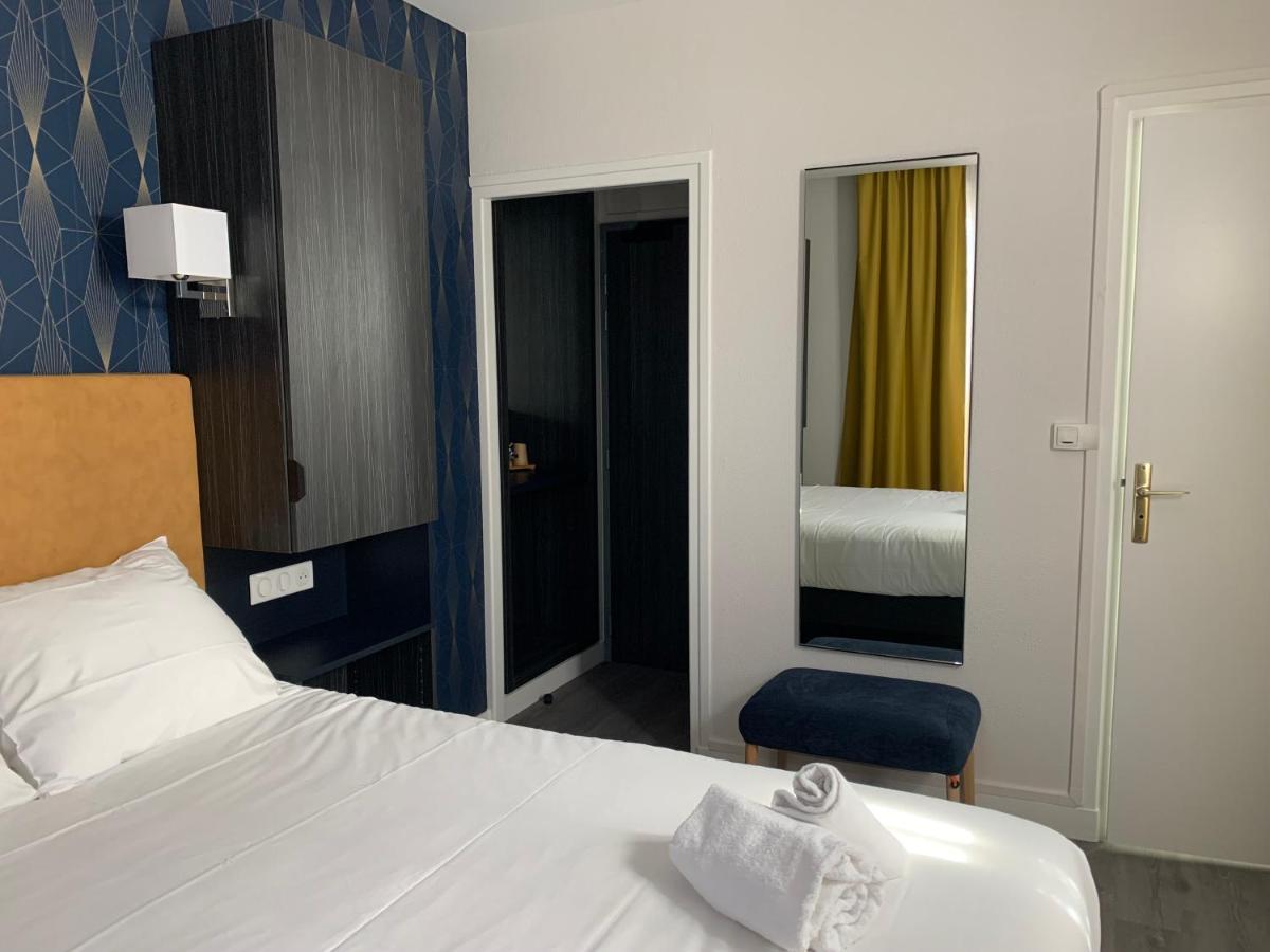 Hotel Le Cosy Riva Bella Ouistreham Bagian luar foto