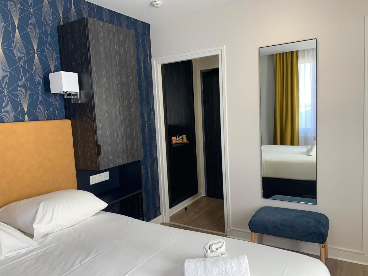 Hotel Le Cosy Riva Bella Ouistreham Bagian luar foto